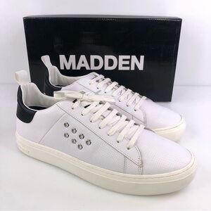 Steve Madden Men Steve M-Aeron Sneakers White US 10